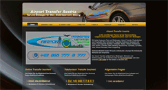 Desktop Screenshot of airport-taxi-austria.net